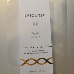EPICUTIS Lipid Shield Tinted Sunscreen - White & Gold Packaging